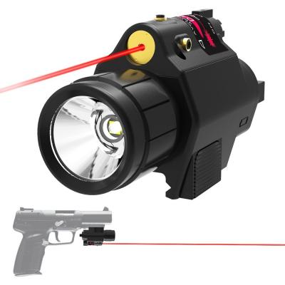 China 2 Clear And Extra Bright Laser Beam Tactics In 1 Lep Red Flashlight Pistol Laser Combo Sight For Pistol for sale