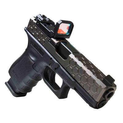 China Hunting Soft Red Glock Tactical Red Air Rifle Scope Flip Reflection Dot Pistol Sights Firing Red Glock Air Rifle Scope Pistol for sale