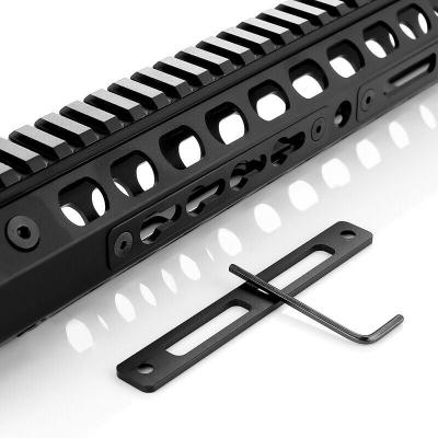 China Hunting 7 Inch Free Float Super Slim Handguard AR 15 Keymod Quad mlok Handguard For M4 M16 Ar15 for sale