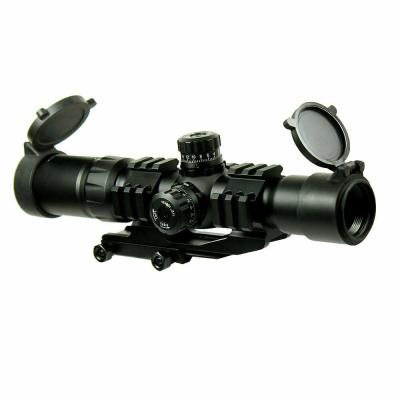 China Duplex 1.5-4X30 Reticle Monocular Steel Black Matte Tactical Hunting Scope Rifle Scope Air Rifle Scope for sale