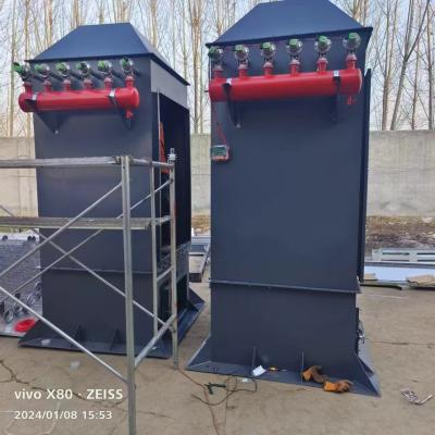 China 10000-100000m3/H Pulse Jet Bag Dust Collector With 2-6m Bag Length And Textile Or Felt Bag for sale