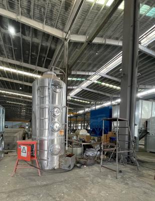 China Vertical Installation Exhaust Gas Treatment Equipment Temperature Removal Of Hydrogen Sulfide for sale