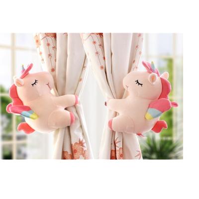 China The Cartoon Unicorn Toy Cartoon Figures The Viewfinder Stage Decoration Curtain Button for sale