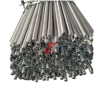 China Hot Sale Underground Mining Tunnel Arch Support Underground Mining Anchor Rod Threaded Steel Rock Anchor Left Handed Manufacturers for sale