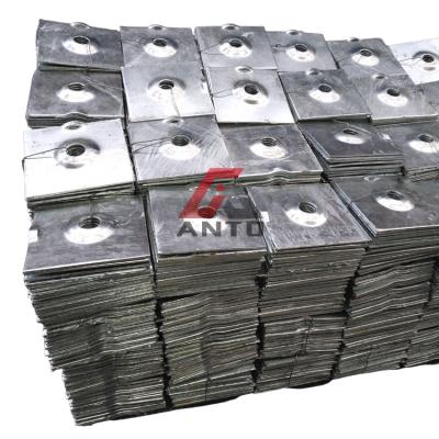 China Underground Mining Tunnel Arch Roof Support Mining Roof Support Friction Bolt Split Set Anchor Bolt Steel Domed Plate for sale