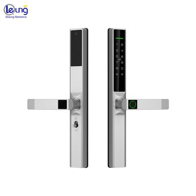 China Aluminium legering Smart Lock Voordeur S610 Elektronische deursloten met app Te koop