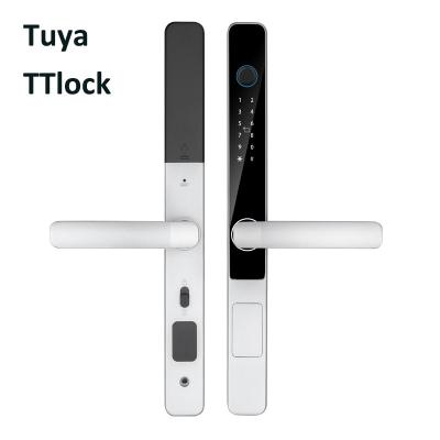 China 3kg App Controlled Front Door Lock Ttlock Smart Lock Aluminium Door for sale