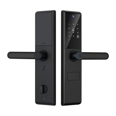 China S829MAX Wifi Camera Lock Tuya APP Digital Viewer Lock Biometric Fingerprint Smart Door lock for sale