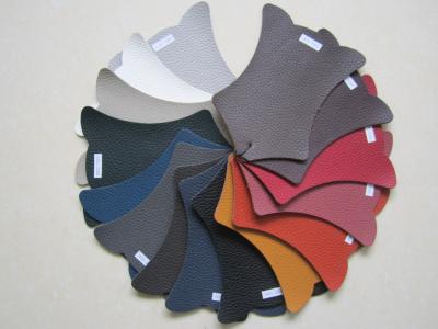 China Full Color Genuine Stretch Leather Fabric , Leather Furniture Fabric for sale