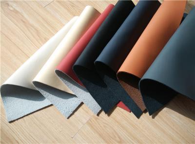 China 7 Colors Recycled Leather Fabric Cow Real Leather Upholstery Fabric for sale