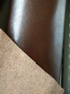 China Anti - Mildew  Full Grain Cowhide Leather , Genuine Bonded Leather for sale