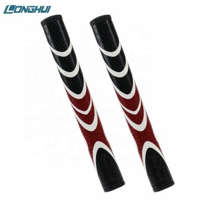 China 2023 New Design Wholesale OEM 2.0 PU 3.0 Oversized Non Slip PU Putter Leather Grip for sale