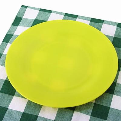 China Customized Logo Plastic Food Tray PP Plate for Disposable Efficiency Lightweight Round Microwavable Plate for sale