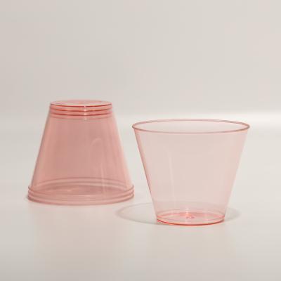 China 270ML Capacity PS Plastic Disposable Cup11g Weight For Hot And Cold Beverage for sale