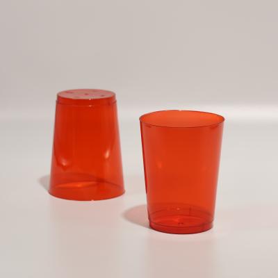 China Sturdy PS Plastic Cups For Juice 10 Oz Disposable Plastic Cups In Party Or Cafe for sale