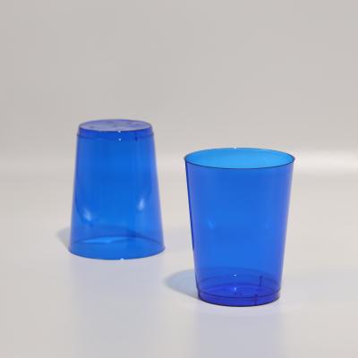 China FDA Approved 12.5g Clear Plastic Cup for Water Juice and Wine With Printed Logo for sale