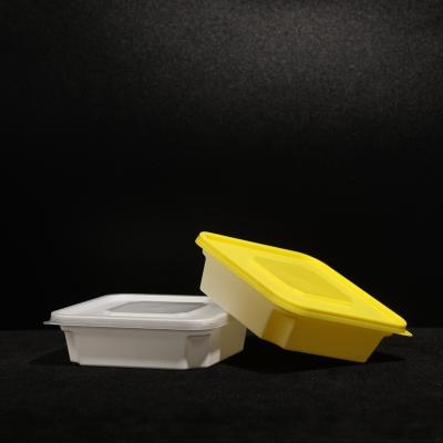 China Snap On Lid Disposable Lunch Box For Convenient Food Packing for sale