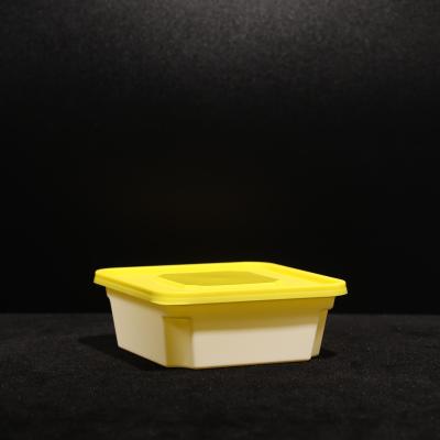 China Stackable Eco Friendly Disposable Lunch Boxes Leak Proof PP Food Packaging Box for sale