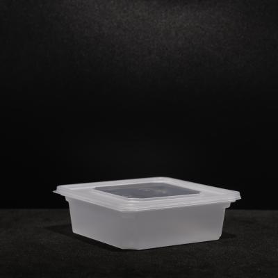 China Suitable For Hot And Cold Food Disposable Lunch Box In PP Material for sale