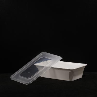 Китай PP Sandwich Packaging Box PP Lunch Box с индивидуальной печатью для горячей и холодной пищи продается