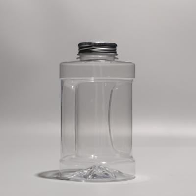 China 500ml Food Grade Plastic PET Bottle Plastic Bottle With Clear Seal SGS Certified for sale