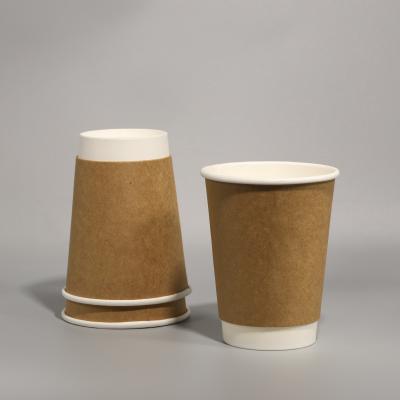 China Customized Round Paper Cup For Hot Drinks And Coffee With 1 - 7 Colors Printing for sale