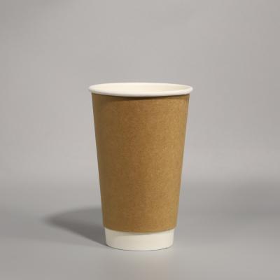 China Leak proof Disposable Paper Cup Single Double Wall Round Custom Printed Paper Cups for sale