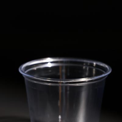 China 10oz Clear Food Packaging Plastic Container Disposable Plastic PET Drinking Cups for sale