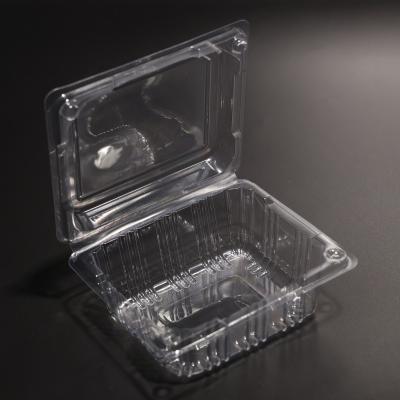 China Customizable Clear Plastic PET Food Containers With Multi Purpose For Fresh Fruit for sale