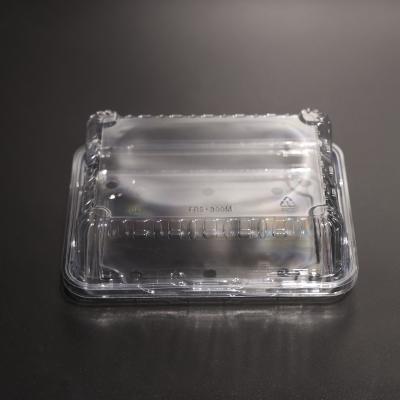 China Leak Proof Clear Plastic PET Container Food Storage Container for Fruit for sale