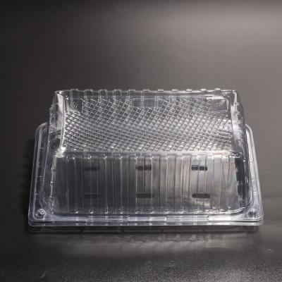 China Rectangular Plastic Food Container Leak Proof Plastic Takeaway Containers With Lids for sale