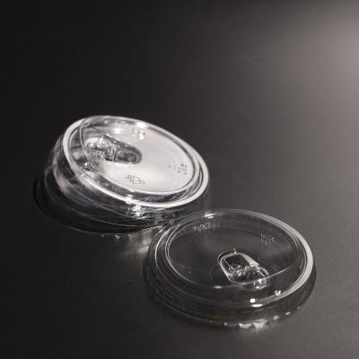 China Leak Proof Plastic Cup Lid PET Cup Lid For Plastic Cup/Paper Cup FAD Certification for sale