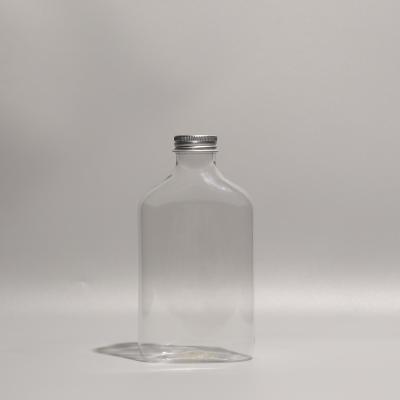 China Personalized Transparent Plastic PET Bottle Juice Bottles with Aluminum/Plastic Cap for sale