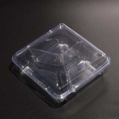 Chine Square Plastic Food Container Boxes With Lids à vendre