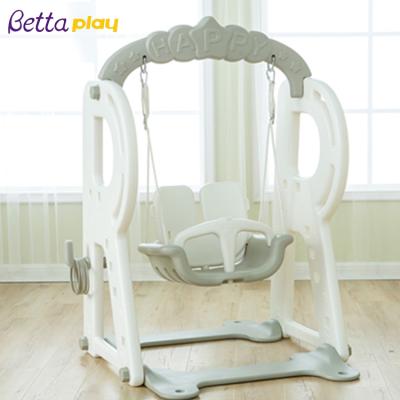 China Factory Direct Selling Furniture Factory Direct Sale Indoor Outdoor Kindergarten Plastic White Wings Swing Chair for sale