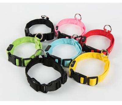 China Quick Release USB Charging Led Pet Collar Adjustable Stunned Dog Collars Glow In The Night Safety Dog Neck Collar for sale