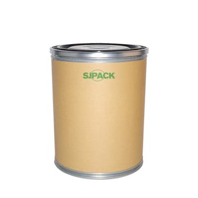 China High Seal Fiberboard Drum High Security Color Printing 15 Gallon Fiber Drum for sale