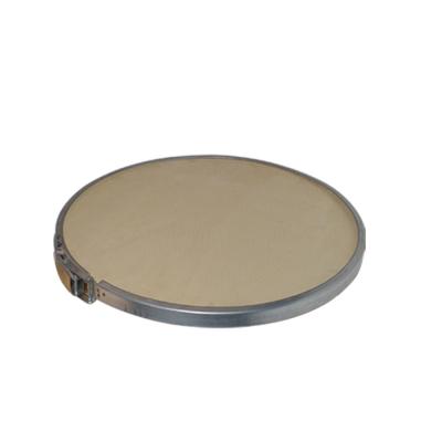 China 36cm Fiber Drum Lids Plywood Lid Welding Wire Containers For Food Drug Chemical Storage for sale