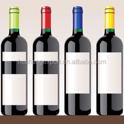 China Empty Wine Bottle 750ML Color Paint / Matte Green / Black Glass Bottle for sale