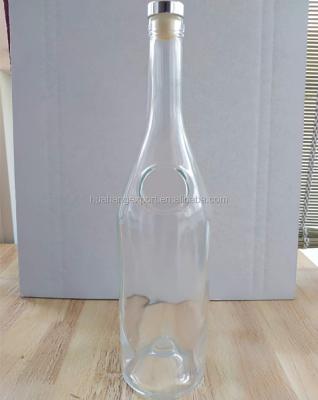 China Beer Factory Wholesale Best Selling 1000ml Vodka Glass Bottle for sale