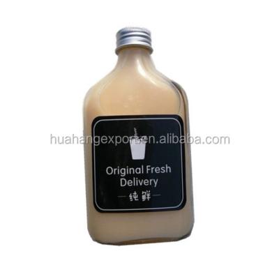 China Sustainable OEM 8oz Square Glass Bottle Packaging For Juice , Beverage for sale