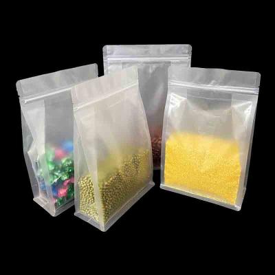 China Moisture Proof Zip Lock Frosted Nylon Bag Food Packaging Pouch for sale