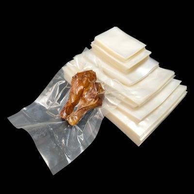 China Custom Heat Seal Large Food Packaging Plastic Vacuum Bags Moisture Proof To Pack For Food for sale