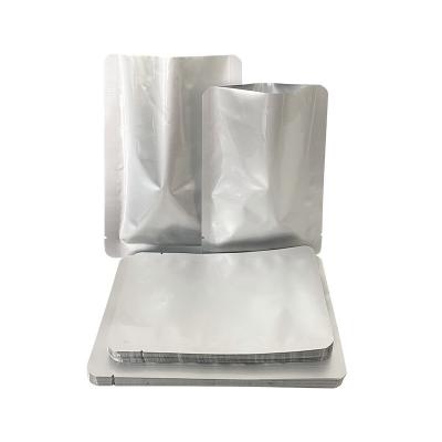 China Moisture Proof T hree Side Vacuum Heat Sealable Aluminum Foil Bag Food Storage Bags for sale