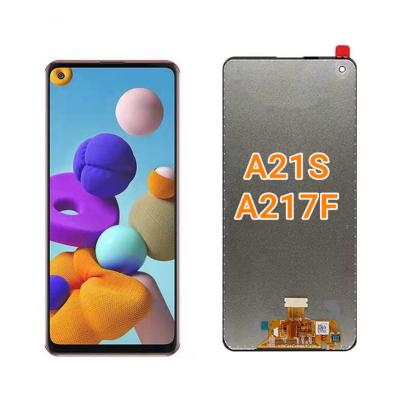 China Phone Show LCD Touch Screen Snap-in Shopping Screen For SAMSUNG A21S A217F For SAMSUNG A21S/A217F for sale