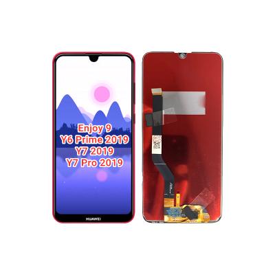 China TFT LCD Display Mobile Folder Show LCD Touch Screen Phone Screen For HUAWEI Enjoy 9 Y6 2019 Y7 Prime 2019 Y7 pro 2019 for sale