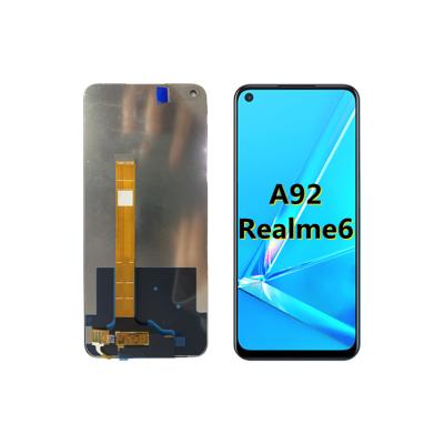 China Mobile TFT LCD Display Cell Phone Display Cabinet LCD Touch Screen Screen For OPPO A92 Realme6 for sale