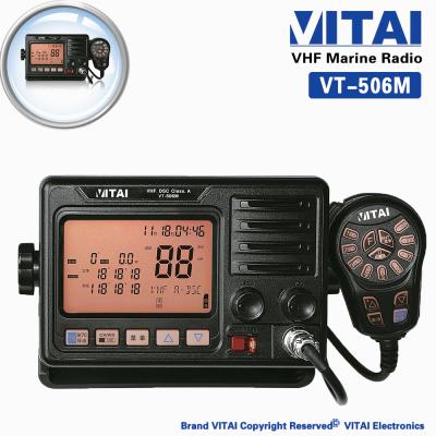 China Yes VITAI VT-506M Marine Two Way Radio GPS 40 Nautical Miles 88 Channels for sale