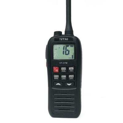 China VITAI VT-37M Boat VHF Marine Radio 5W Boat Radio Waterproof Walkie Talkie for sale