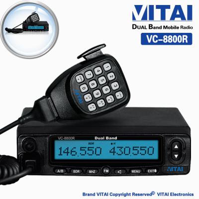 China VITAI VC-8800R FM Dual Band Vehicle Mounted VHF UHF Mobile Radio for sale